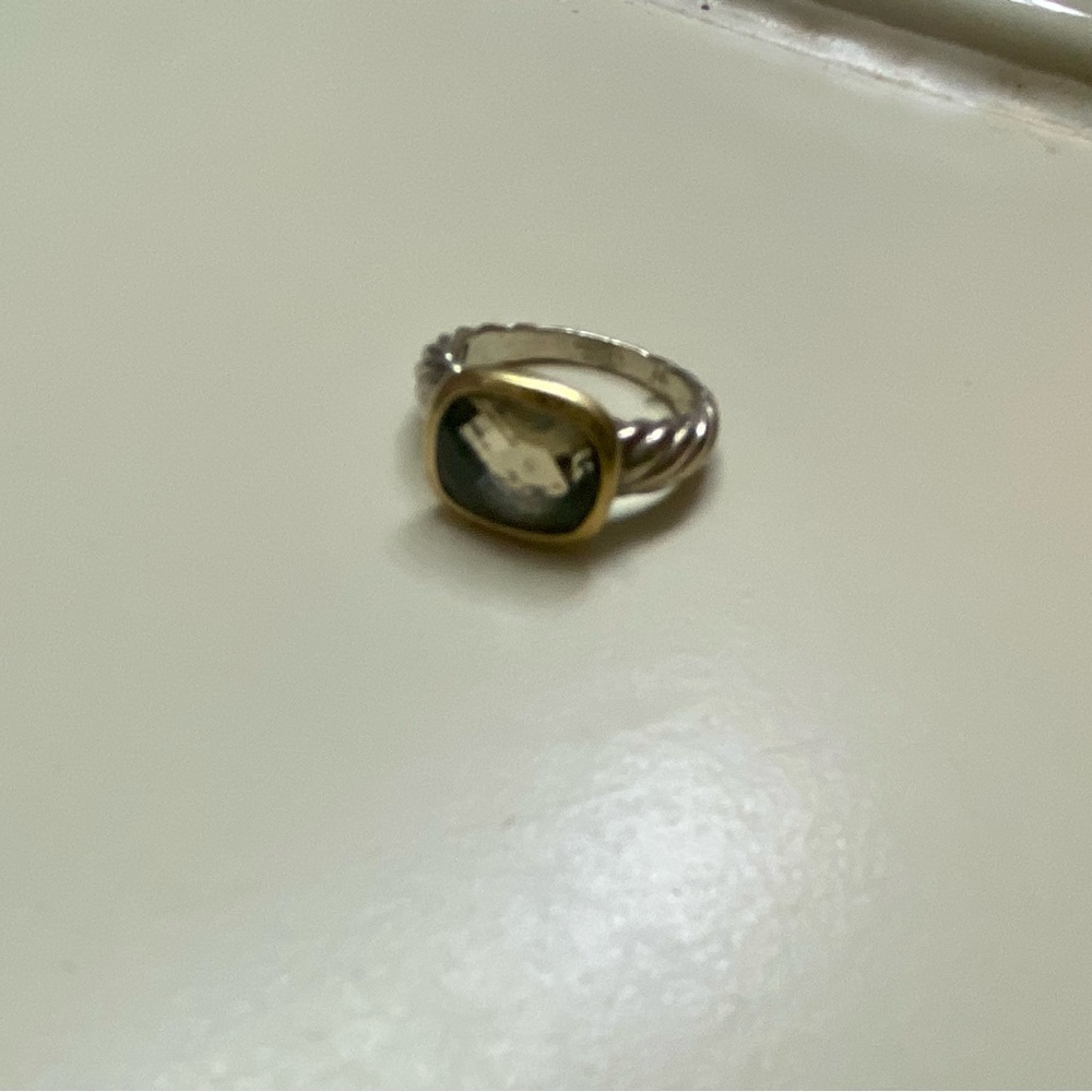 David Yurman Smoky Quartz Noblesse Ring